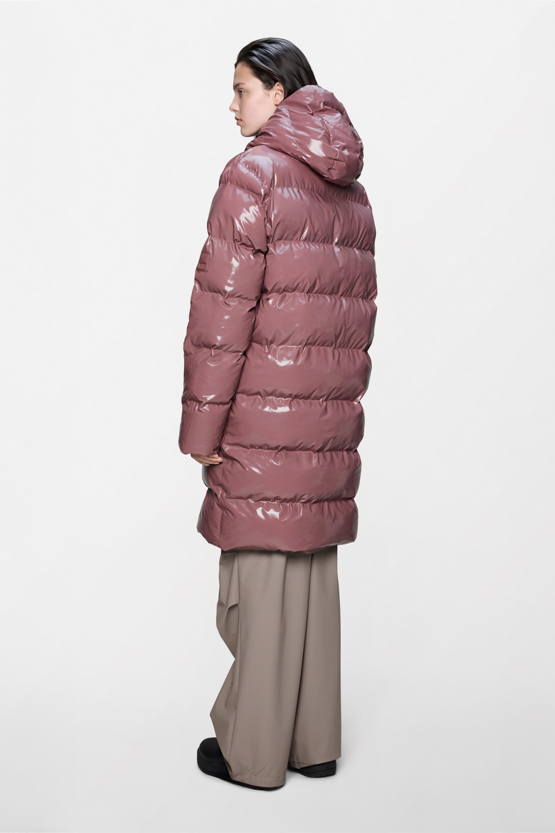 RAINS Alta Longer Puffer Jacket Tempt Jacket