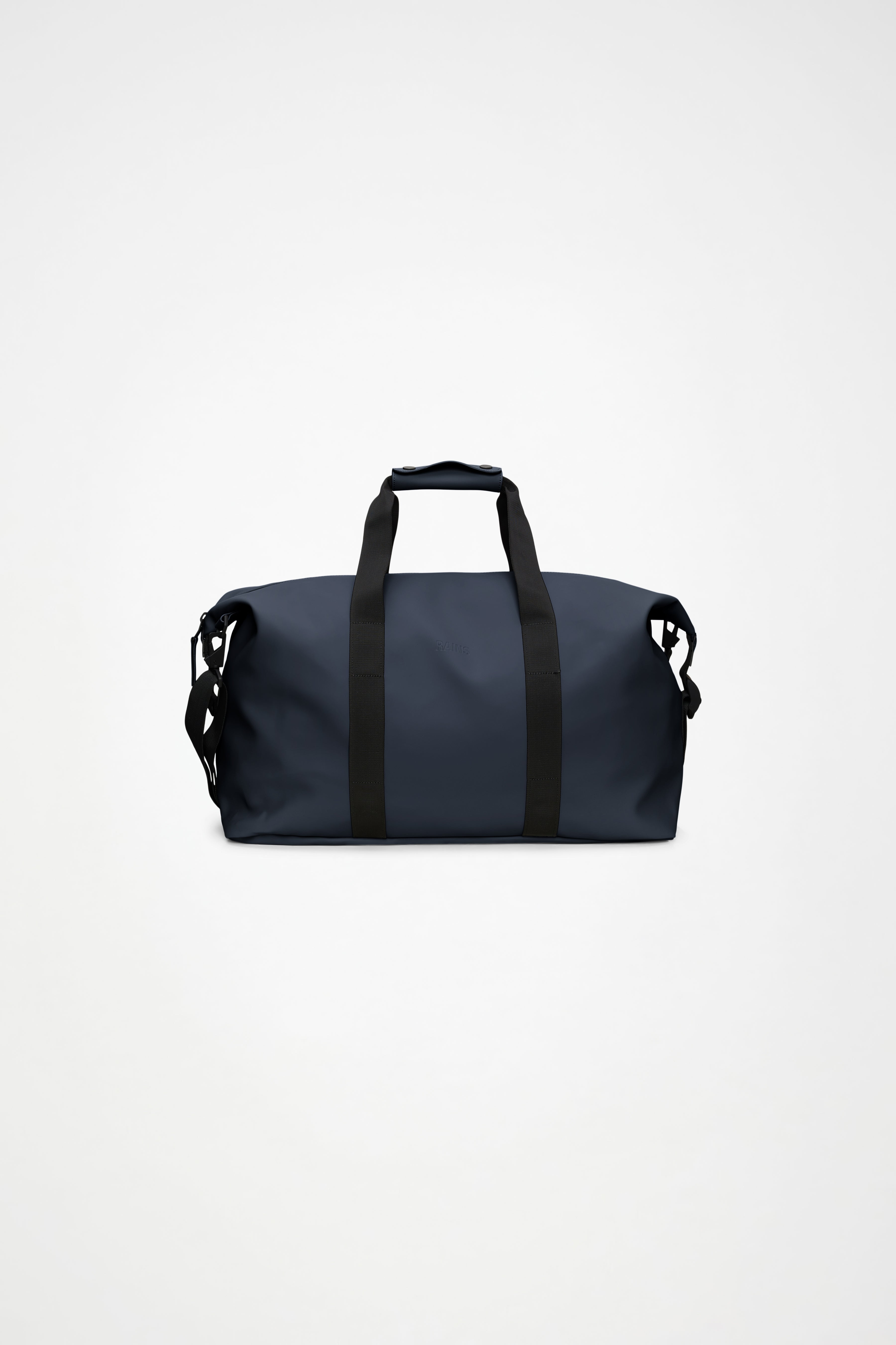 RAINS Hilo Weekend Bag Navy 36L H27 x D26 x W52 cm Weekender