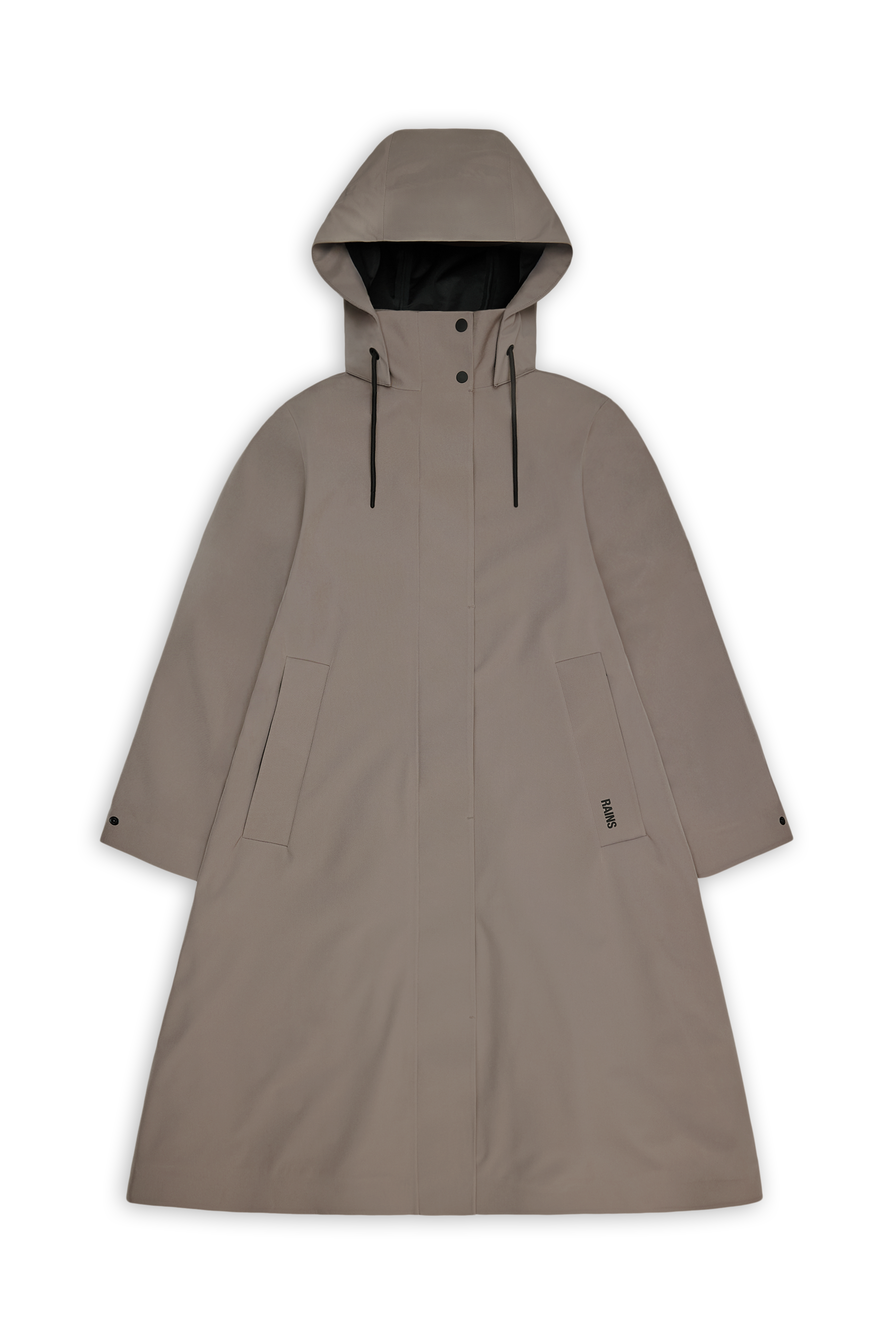 RAINS Suva Softshell A-Line W Jacket Cinder Jacket