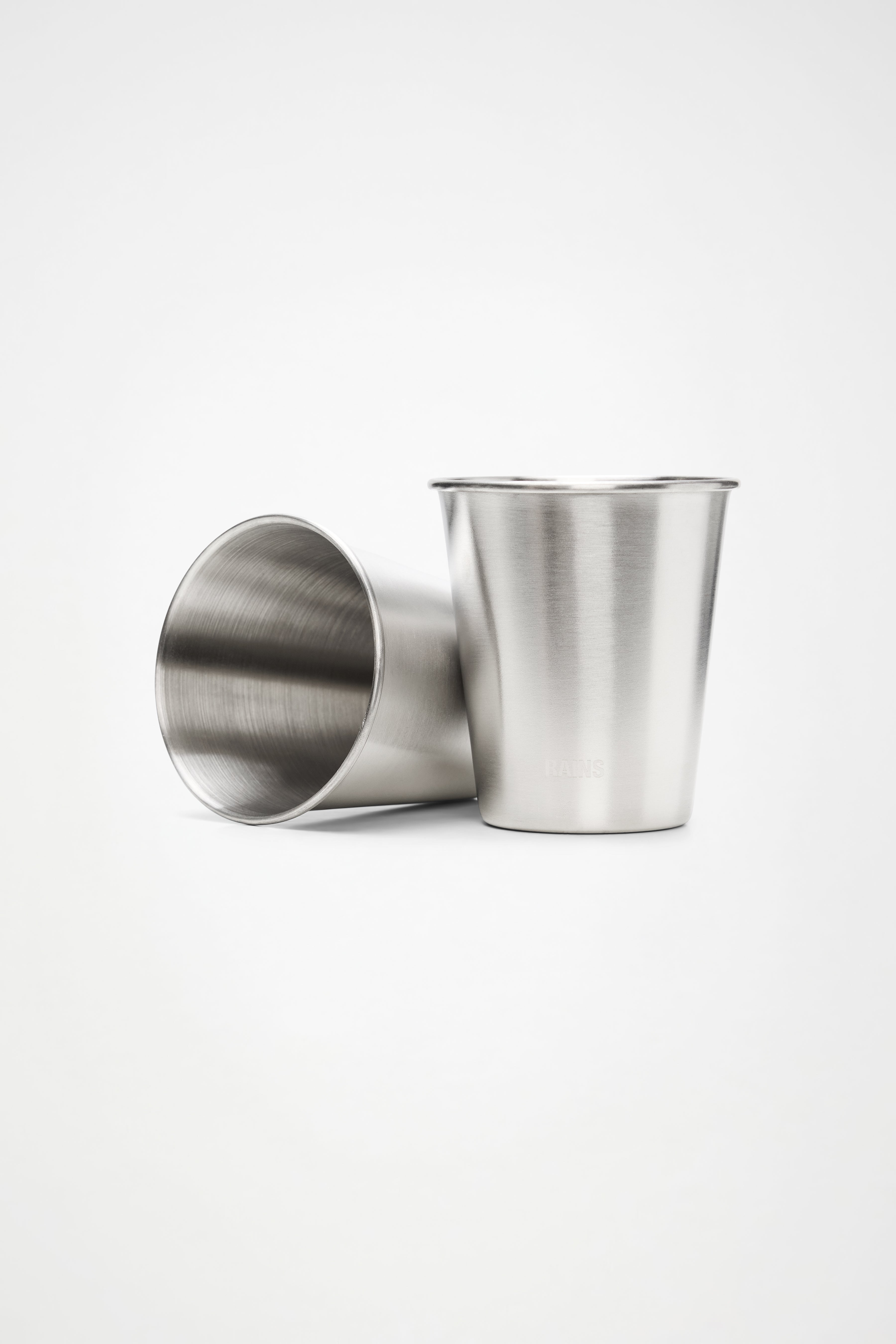 RAINS The Breakfast Set + Cups Steel Plates